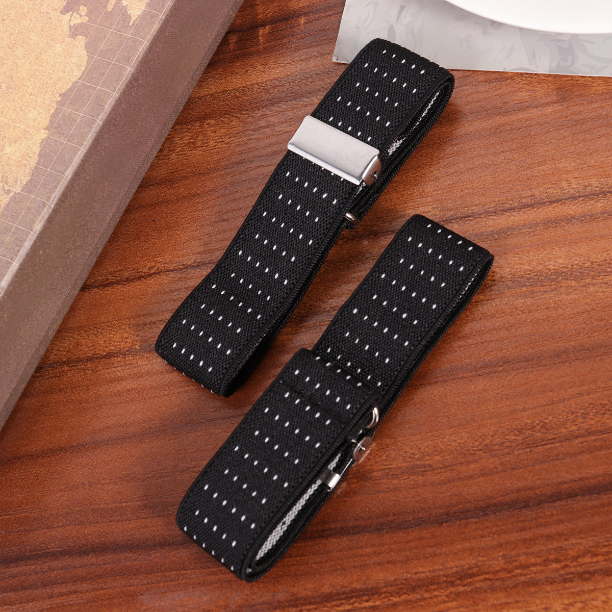Men'S Formal Wear Belt - สายรัดแขนกันลื่นสำหรับเสื้อ 1 คู่ ขนาด 2.5 ซม.