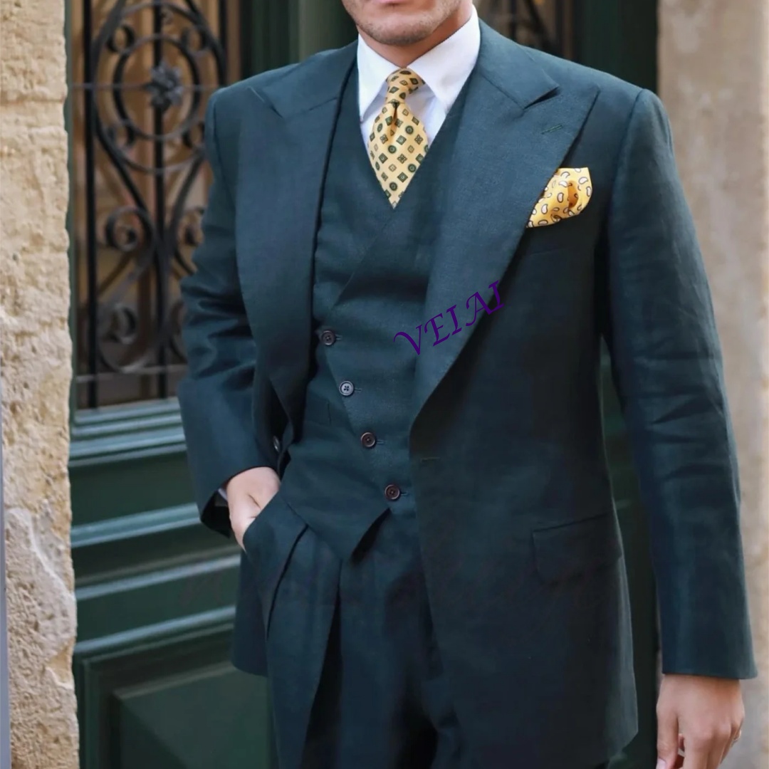 ชุดทักซิโด้สีดำทรงสลิมฟิตแบบ 3 - Men'S Formal Wear Waistcoat บทวิจารณ์และราคา