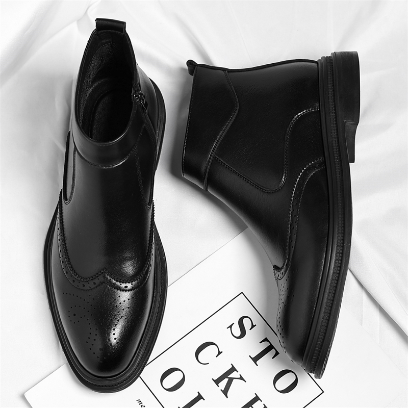 รองเท้าบูทหุ้มข้อสูงสำหรับผู้ช - Men'S Formal Wear บทวิจารณ์และราคา