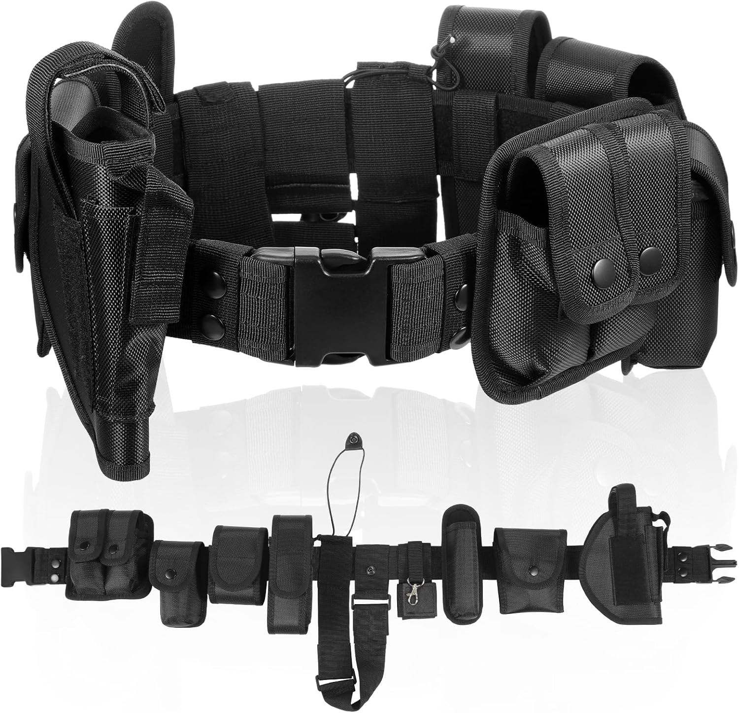 ตํารวจ Security Duty เข็มขัด C - Men'S Formal Wear Belt บทวิจารณ์และราคา