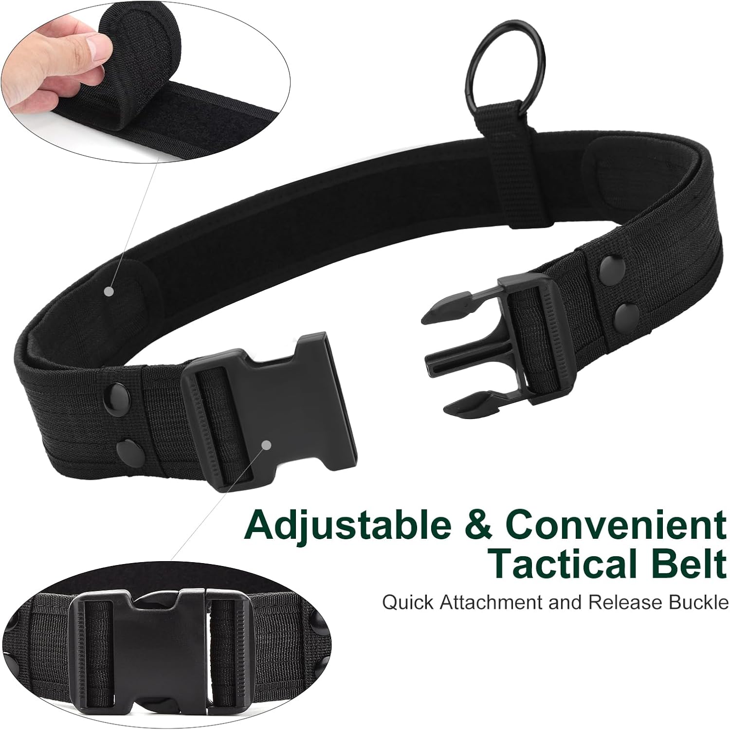 ตํารวจ Security Duty เข็มขัด C - Men'S Formal Wear Belt บทวิจารณ์และราคา