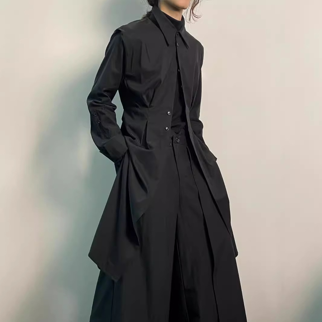 เสื้อโค้ทเทรนช์โค้ทสไตล์โกธิค  - Men'S Formal Wear Belt บทวิจารณ์และราคา