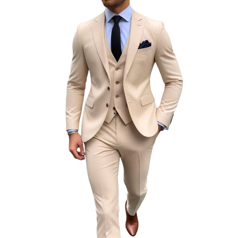 ชุดสูทผู้ชายสีชมพู 3 ชิ้น สำหร - Men'S Formal Wear Attire บทวิจารณ์และราคา