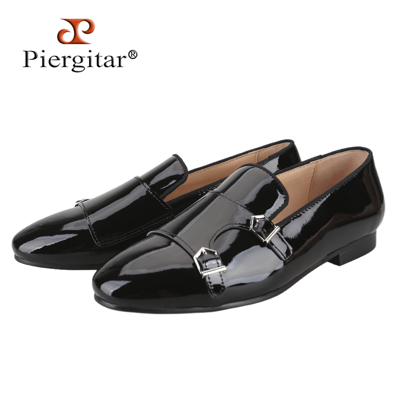 Piergitar ใหม่สีดําสิทธิบัตรหน - Men'S Formal Wear บทวิจารณ์และราคา