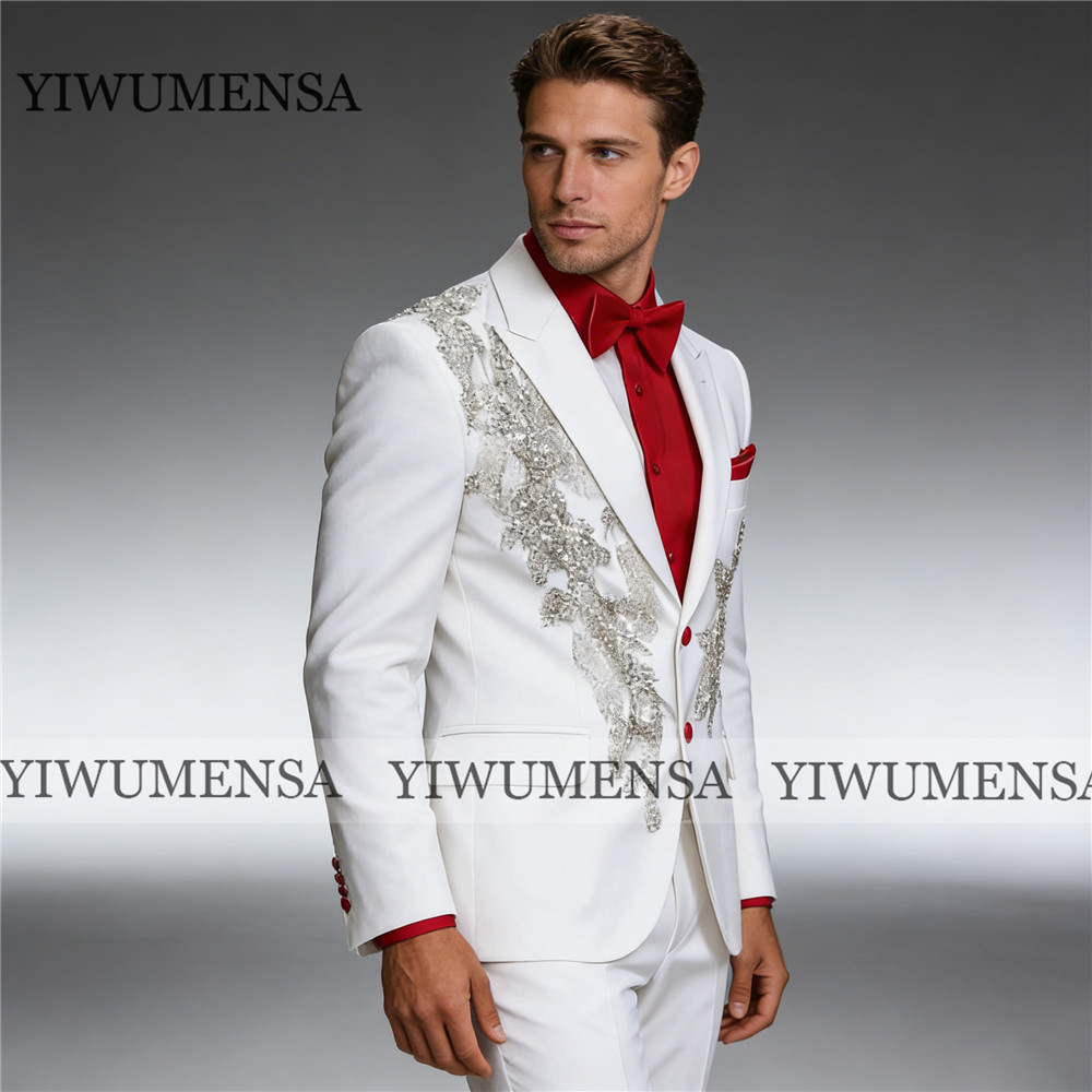 ชุดสูทผู้ชายสุดพิเศษสำหรับงานแ - Men'S Formal Wear Attire บทวิจารณ์และราคา
