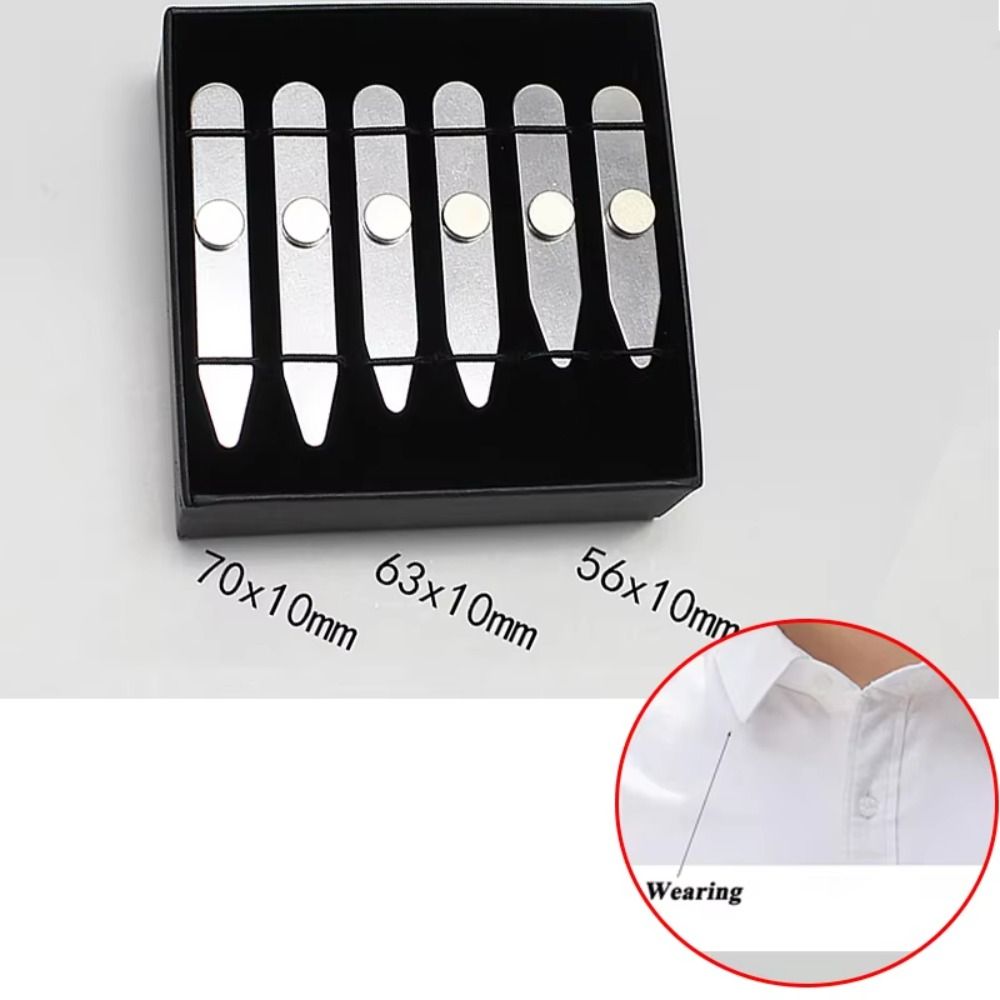 ชุดเสริมคอเสื้อสแตนเลสแบบแม่เห - Collar Stay Metal บทวิจารณ์และราคา