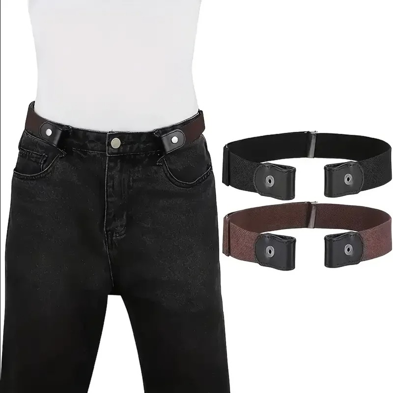 เข็มขัดยางยืดปรับได้แบบผ้าแคนว - Men'S Formal Wear Belt บทวิจารณ์และราคา