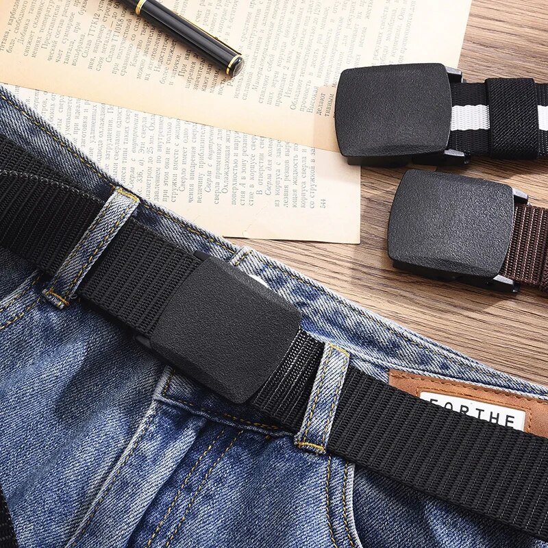 เข็มขัดผู้ชาย เข็มขัดผ้าใบลำลอ - Men'S Formal Wear Belt บทวิจารณ์และราคา
