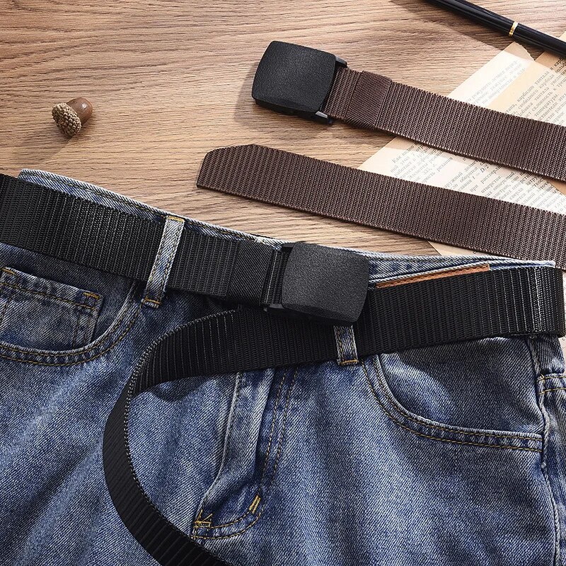 เข็มขัดผู้ชาย เข็มขัดผ้าใบลำลอ - Men'S Formal Wear Belt บทวิจารณ์และราคา