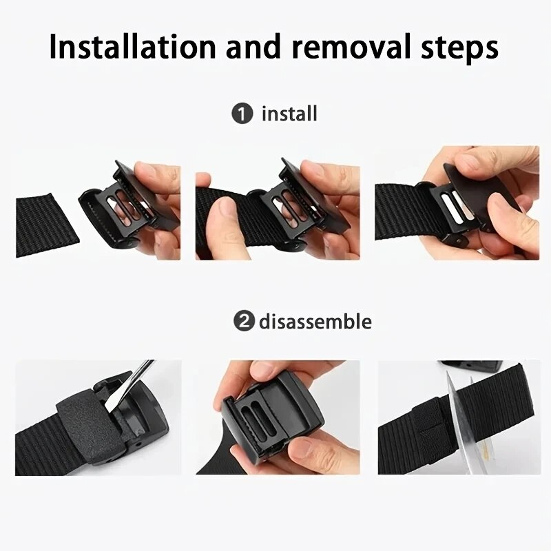 เข็มขัดผู้ชาย เข็มขัดผ้าใบลำลอ - Men'S Formal Wear Belt บทวิจารณ์และราคา