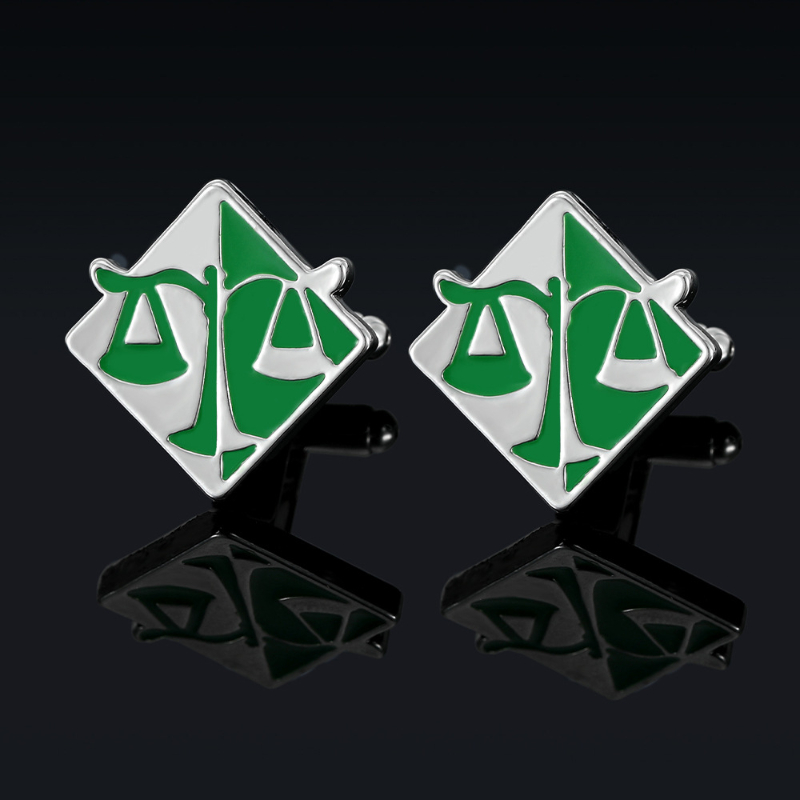 Square Snowflake Mirror Cuffli - Scale - Men Formals & Ethnic Wear บทวิจารณ์และราคา
