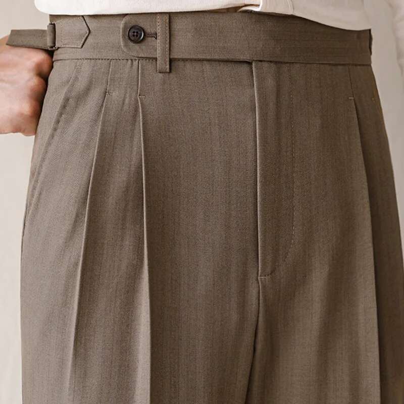 กางเกงกางเกงสูทขากระบอกธุรกิจเ - Men Formal Wear Shop บทวิจารณ์และราคา