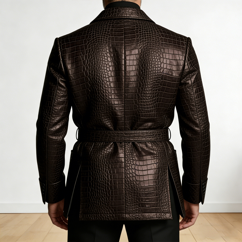    เสื้อเบลเซอร์หนังลายจระเข้ - Men'S Formal Wear Belt บทวิจารณ์และราคา