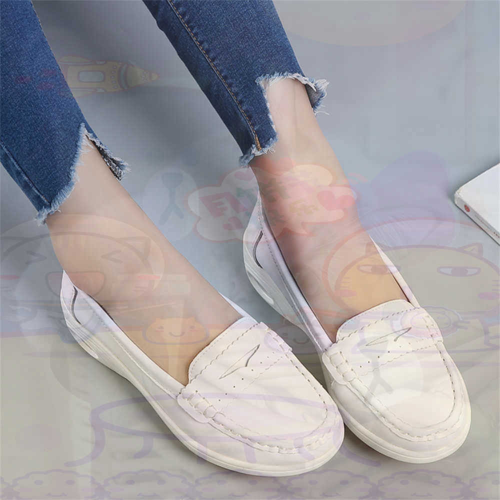Soft SLIP-ON สตรีขนาดใหญ่รองเท - Types Of Men'S Formal Wear บทวิจารณ์และราคา
